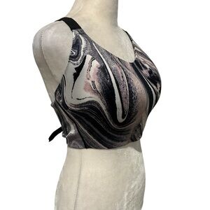 Victoria's Secret Incredible On Point Sports Bra Black Pink White BRAND NEW